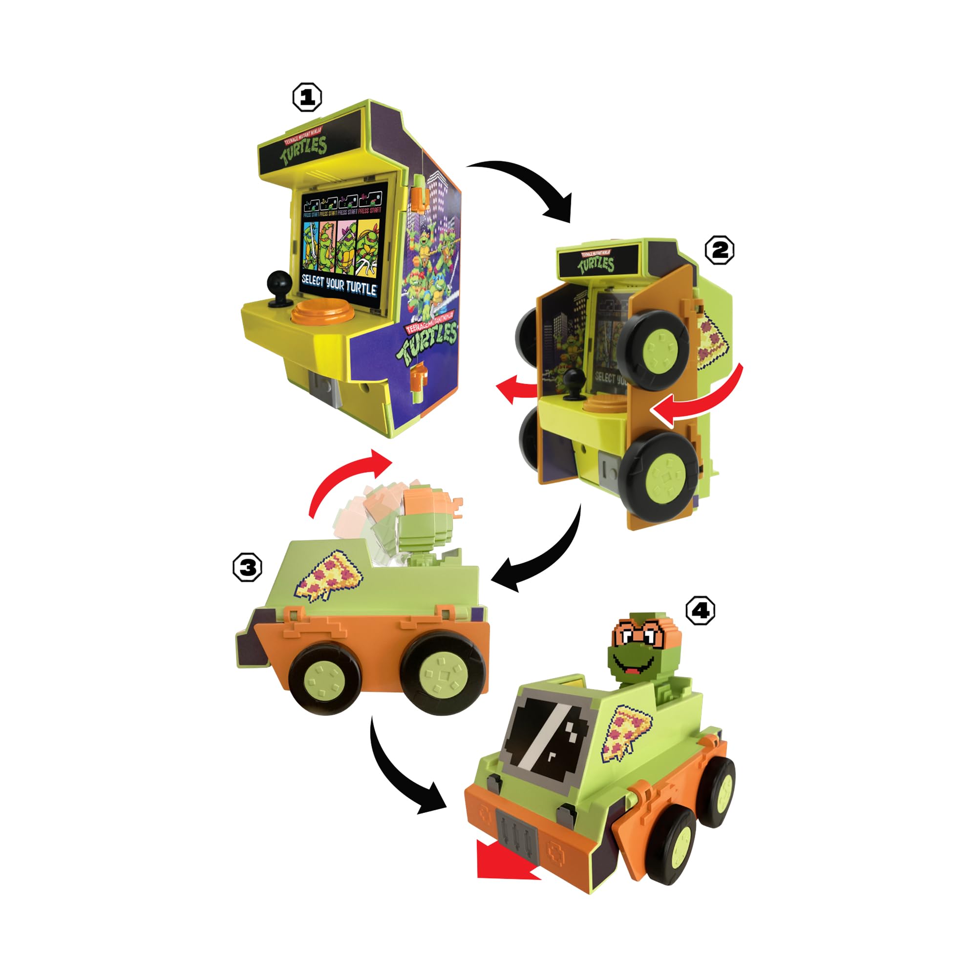 Amazon.com: Teenage Mutant Ninja Turtles Arcade Cruisers